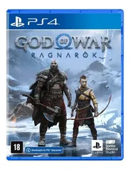 Jogo God Of War Ragnarok - Ps4 com cupom (1 por CPF) + nível 6 grátis por 1 mês