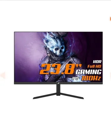 Monitor Gamer SuperFrame Vision, 23.8 Pol, Full HD, 107% sRGB, Fast IPS, 1ms, 180Hz, HDR, FreeSync, HDMI/DP, SFVFB-23180-FHD-PRO