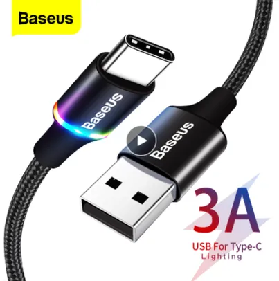 (NOVOS USUÁRIOS) Cabo USB-C Baseus | R$ 0,06