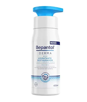 Bepantol Derma Hidratante Restaurador Loção Corporal Diária 400ml, Bepantol