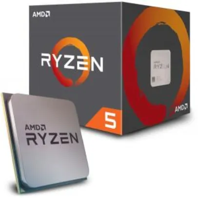 Processador AMD Ryzen 5 2600X 3.6GHz (4.25GHz Max Turbo)