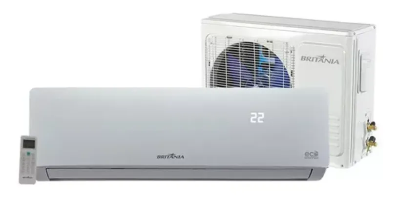 Ar Condicionado Split Hi Wall Britânia Eco Inverter 24.000 Btus