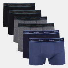 Kit Cueca Boxer Mash C/ 6 Peças (Tam. p ao gg  )