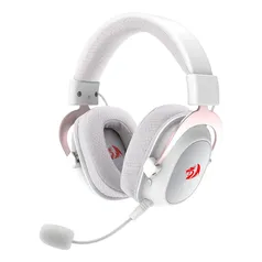 Headset Gamer Sem Fio Redragon Zeus Pro, 7.1, Driver 53mm, Bluetooth, Branco - H510W-PRO