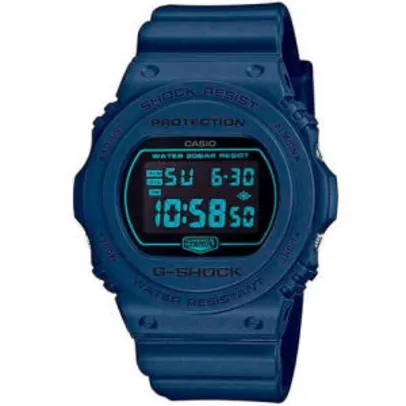 [Ame] Relógio Casio G-shock Masculino Azul Dw-5700bbm-2dr | R$366
