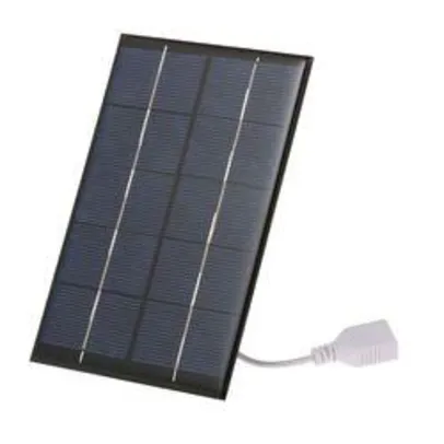 2.5W / 5V Carregador Solar Portátil Com Porta USB Silício Monocrystalline Compacto Painel Solar Telefone