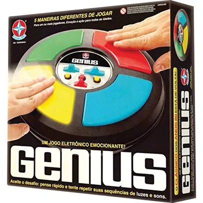 Jogo Genius, Estrela | Tamanho Original