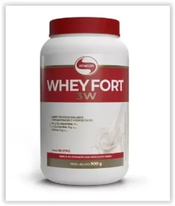 Whey Fort 3W 900g Neutro - Vitafor