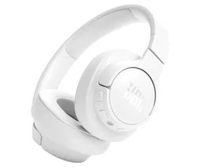 JBL, Fone de Ouvido Over-Ear, Tune 720BT, Bluetooth, Cabo Removível - Branco