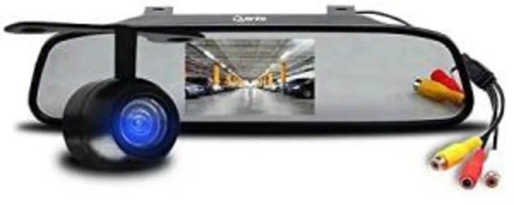 Câmera de Ré com Display 4.3" LCD Quanta - QTCRD500 | R$170