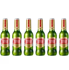 Cerveja Stella Artois Puro Malte American Lager - 6 Unidades Garrafa 330ml