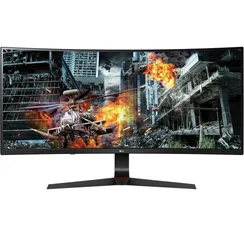 Monitor Gamer LG 34' IPS, Curvo Ultra Wide, 144 Hz, Full HD