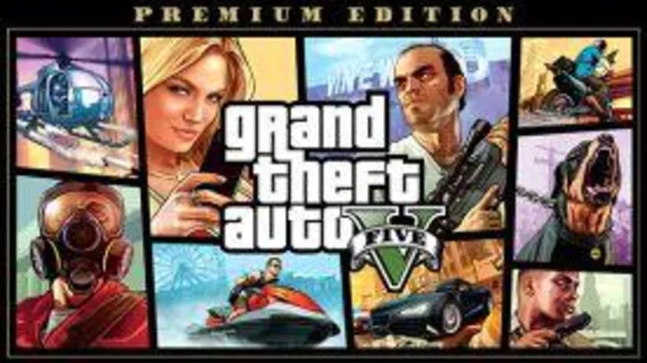 Jogo Grand Theft Auto V: Premium Online Edition - PC Social Club | R$30
