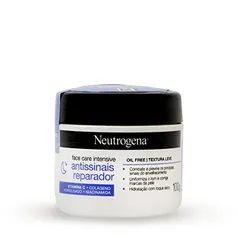 [Rec]Neutrogena Hidratante Facial Antissinais Reparado Face Care Intensive, 100g