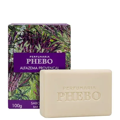 Phebo Mediterrâneo Alfazema Provençal Sabonete em Barra 100g