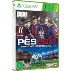 Jogo Xbox 360 Pro Evolution Soccer 2017 Konami por R$ 50