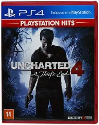 Uncharted 4 Thief`s End Hits - PlayStation 4 R$50