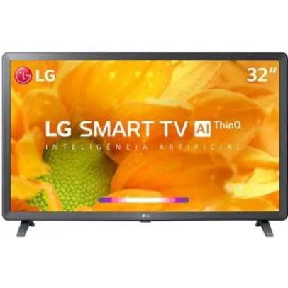 [AME R$1.139] Smart TV Led 32" LG HD Thinq AI