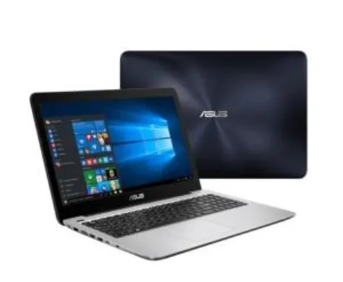 Notebook Asus X556ur Intel Core I5 8Gb 1Tb (Geforce 930Mx De 2Gb) Led 15,6'' Windows10 - Azul r$ 1799.00