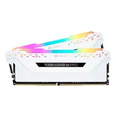 MEMORIA CORSAIR VENGEANCE RGB PRO 16GB (2X8) DDR4 3600MHZ BRANCA R$899