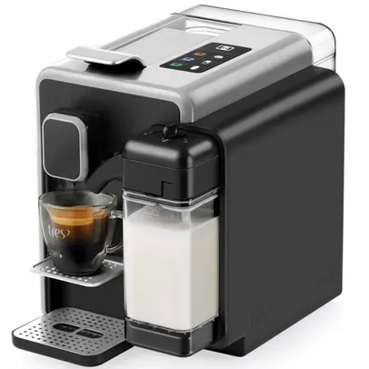 Cafeteira Espresso Automática 3 Corações Barista 1250W 220V Prata