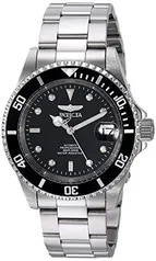 Relógio de pulso Invicta Pro Diver 8926OB, aço inoxidável, com mostrador automático, preto