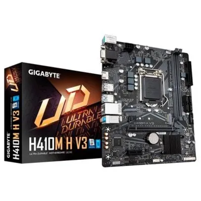 Placa-Mãe Gigabyte H410M H V3  Intel Ultra Durable (Rev. 1.0)