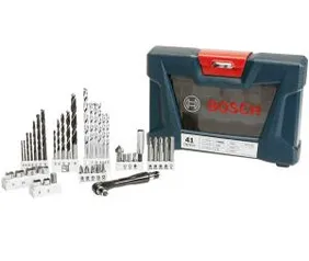 Kit Ferramentas e Brocas Bosch V-LINE41 Com Maleta | R$ 75