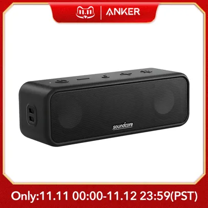 [11.11] Soundcore by Anker, Soundcore 3 Speaker Bluetooth com som estéreo