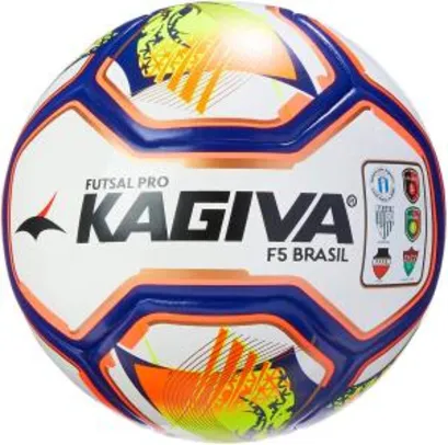 Bola Kagiva Futsal F5 Brasil R$ 110