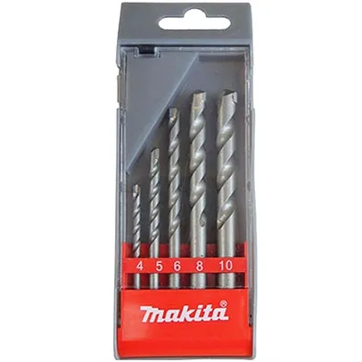 Kit 5 Brocas para concreto Makita