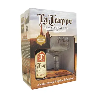 2 Cervejas La Trappe 330 ml + 1 taça 250 ml