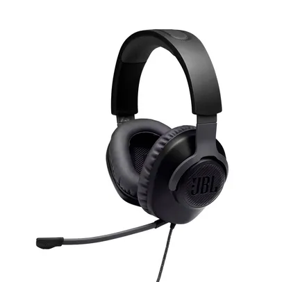 Fone de Ouvido JBL, Over Ear, Quantum 100, Preto