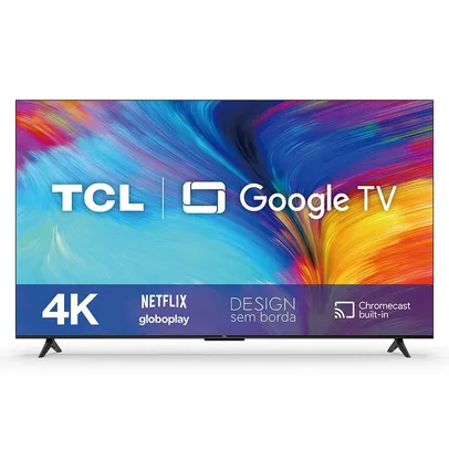 Smart Tv LED 55 Polegadas 4K 55P635 HDR Controle Remoto com Comando por Voz TCL