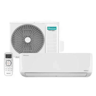 Ar Condicionado Split Hisense Hi-Wall Inverter Wi-Fi 9000 BTUs, Frio, Branco - AS-09TW2RLDTT00E