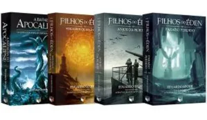 SÉRIE FILHOS DO ÉDEN - VOLUMES 1, 2 E 3 + A BATALHA DO APOCALIPSE - R$90