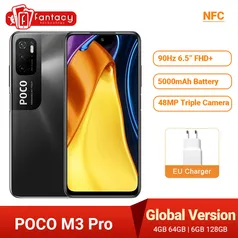 Smartphone Poco m3 PRO 4g 6gb + 128gb (versão global) | R$1060