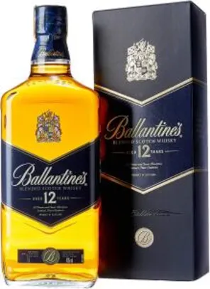 Whisky Ballantines 12 anos, 1L - R$106..... Frete Grátis Prime