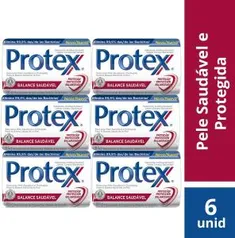 Protex Sabonete em Barra Balance Saudável( 6x85g), 510g, 6 unidades | R$10