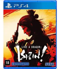 Jogo Ps4 Like A Dragon Ishin