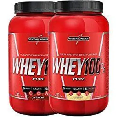 [PRIME] kit 2x Whey 100% Pure 907g Cookies E Cookies Integralmedica