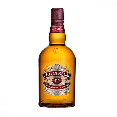 Whisky Escocês 12 Anos 750ml Chivas Regal