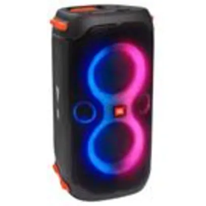 Caixa de Som JBL Partybox 110 160W Bluetooth Torre Bivolt Preto - JBLPARTYBOX110BR