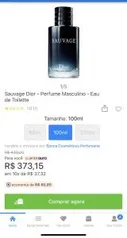 [APP] Sauvage Dior - Perfume Masculino - Eau de Toilette R$373