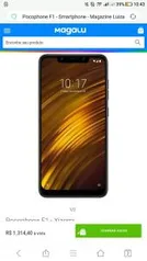 Pocophone F1 - Xiaomi - 64GB / 6GB RAM | R$1.314