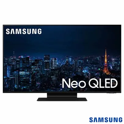 Smart TV Samsung Neo QLED 4K 50", com Design Slim, Alexa Built In
