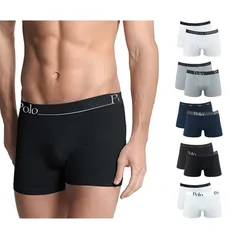 Kit com 10 cuecas Boxer Comfort e Premium Sortidas - Polo Match | R$90