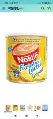 (Prime + recorrência) Farinha Láctea, Nestlé, Tradicional, 400g | R$10
