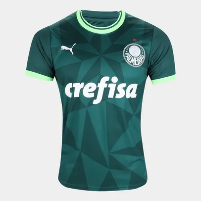 Camisa Palmeiras I 23/24 s/nº Torcedor Puma Masculina