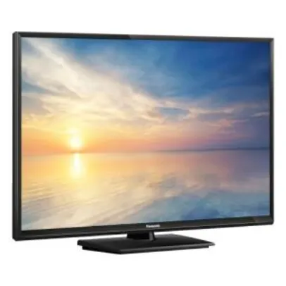 TV LED 32" Panasonic TC-32F400B HD 2 HDMI 1 USB Preta com Conversor Digital Integrado por R$753